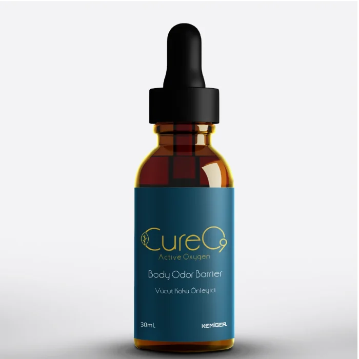 CureO9 Body Odor Barrier, botanik içerikler ve yüksek oksijen teknolojisiyle ter, ağız ve genital kokularını etkili şekilde giderir. Doğal formülüyle sosyal yaşam kalitesini artırır.